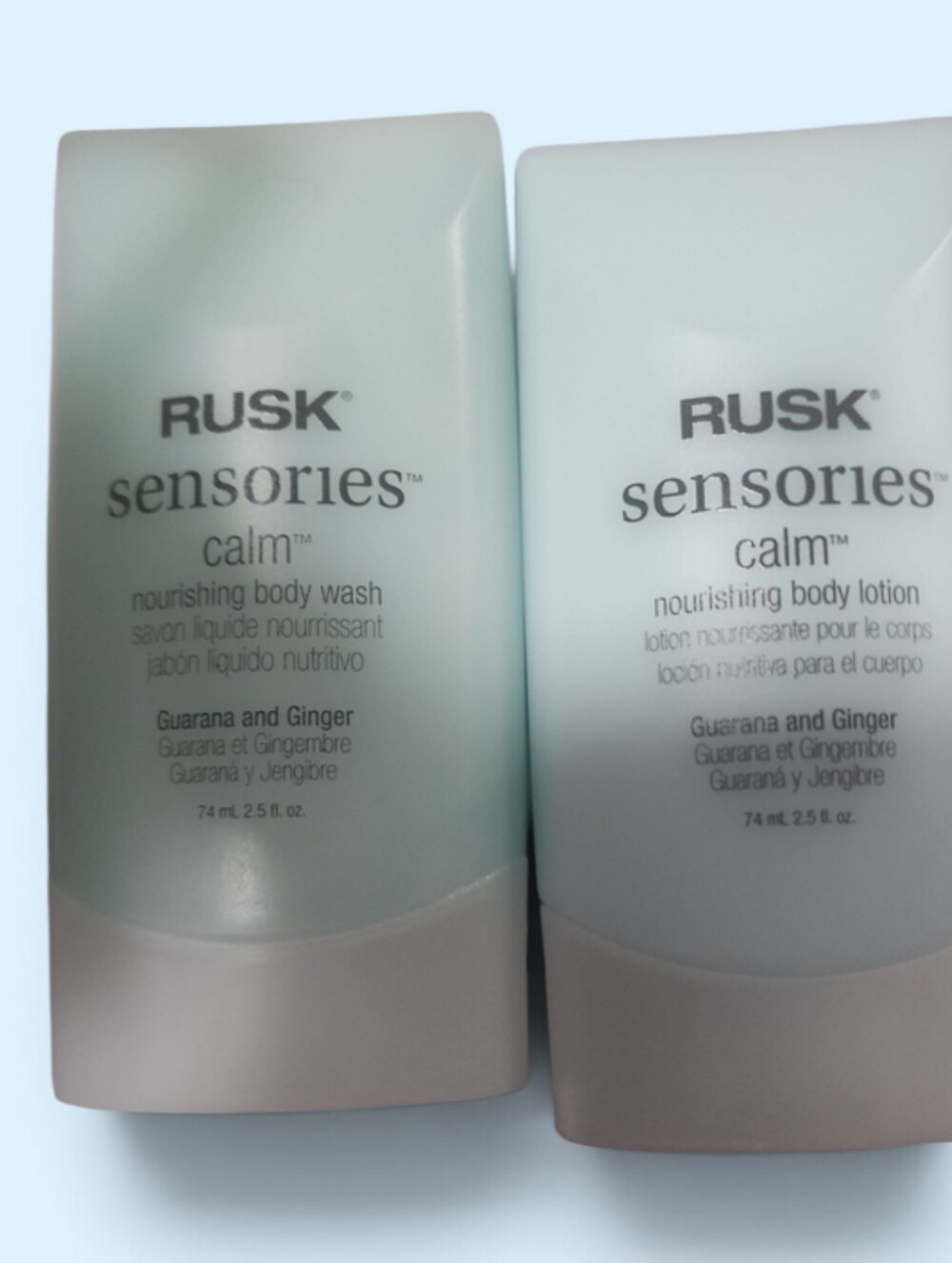 RUSK Sensories Calm Nourishing Body Wash & Lotion - Light Blue